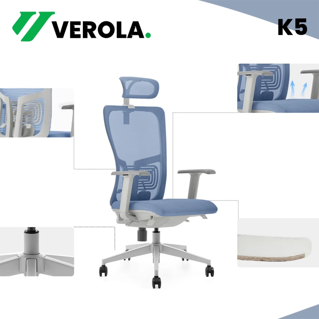 Kursi Kantor Ergonomis Verola K5