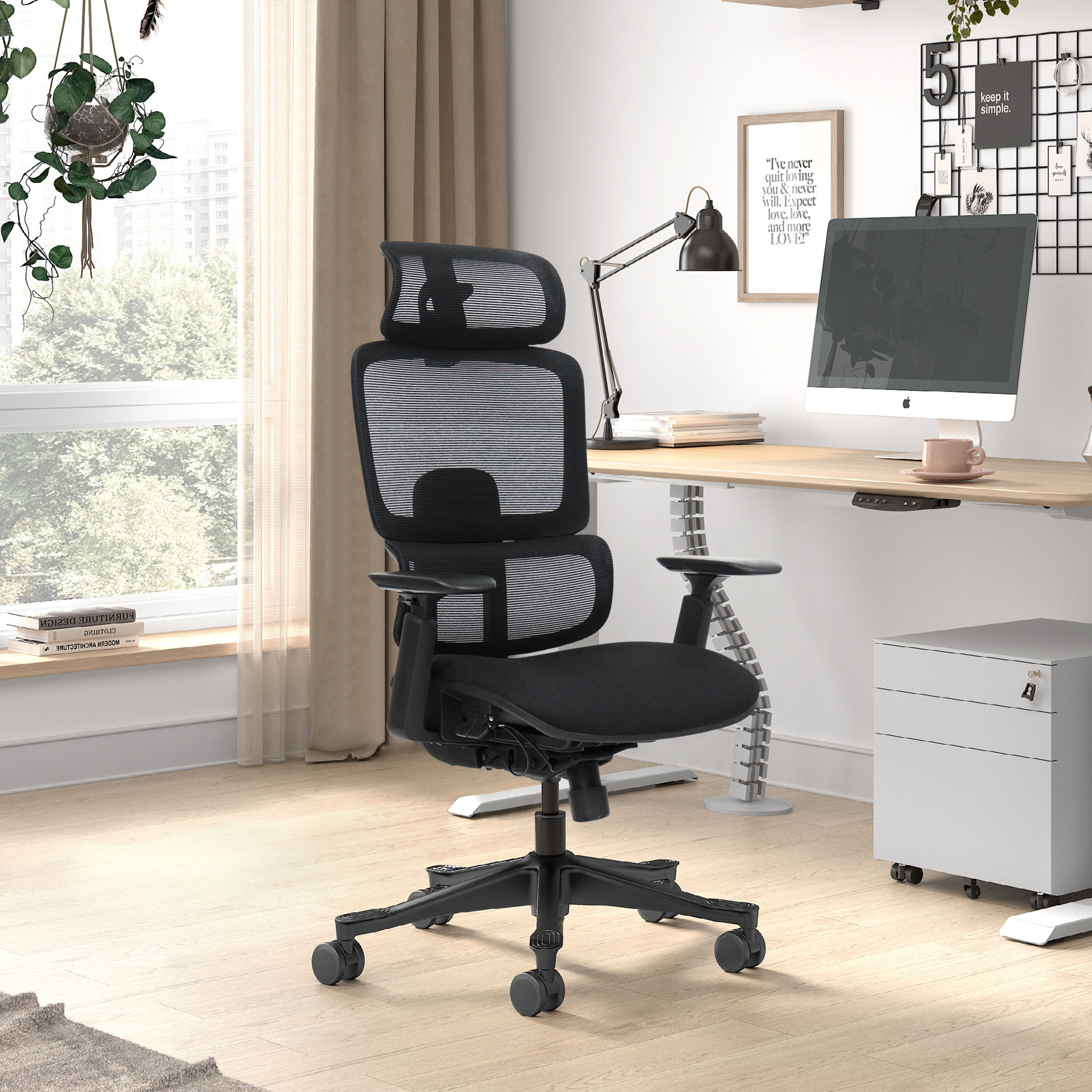 Kursi Kantor Ergonomis Verola T8F